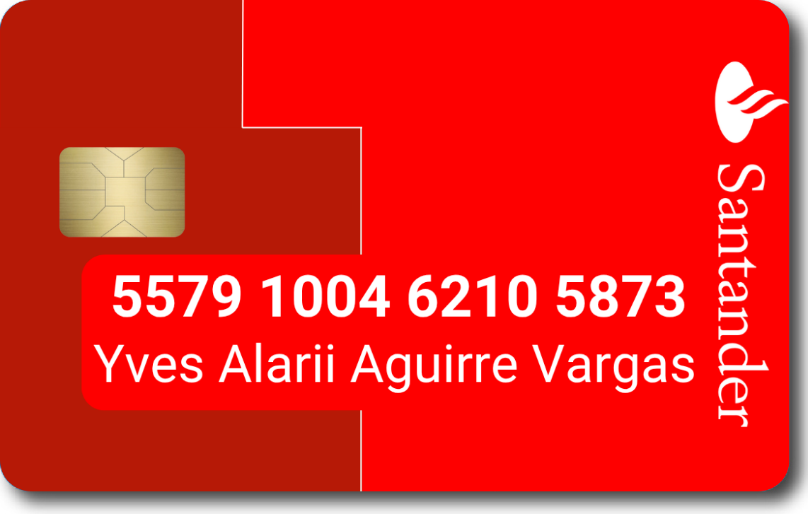 Tarjeta SANTANDER